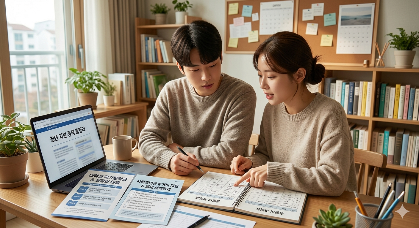 대학생 사회초년생 생활비 지원 확인 이미지