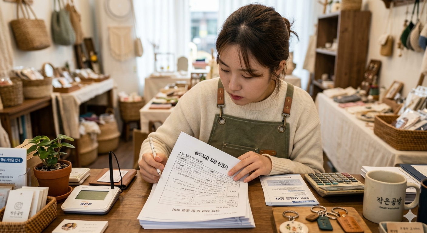 소상공인 정책자금 조건 확인 이미지