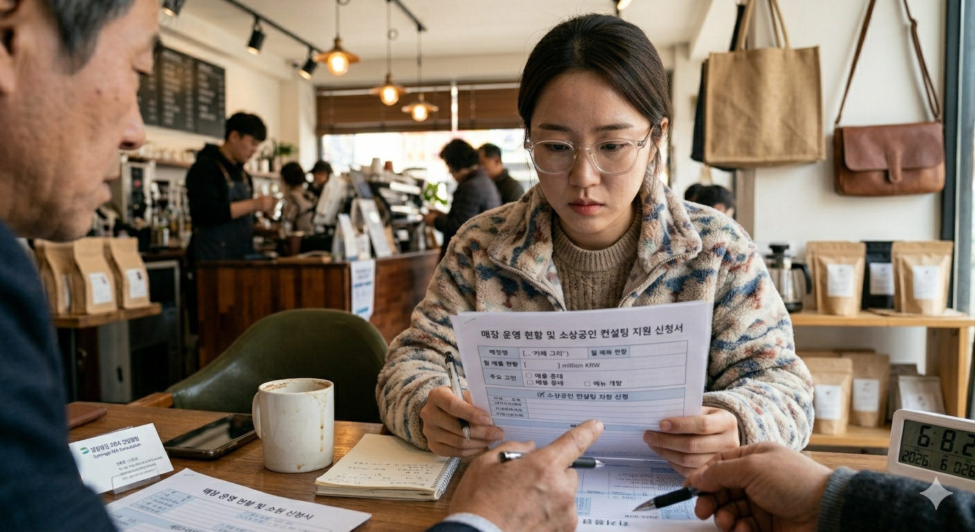 소상공인 컨설팅 지원사업 이미지