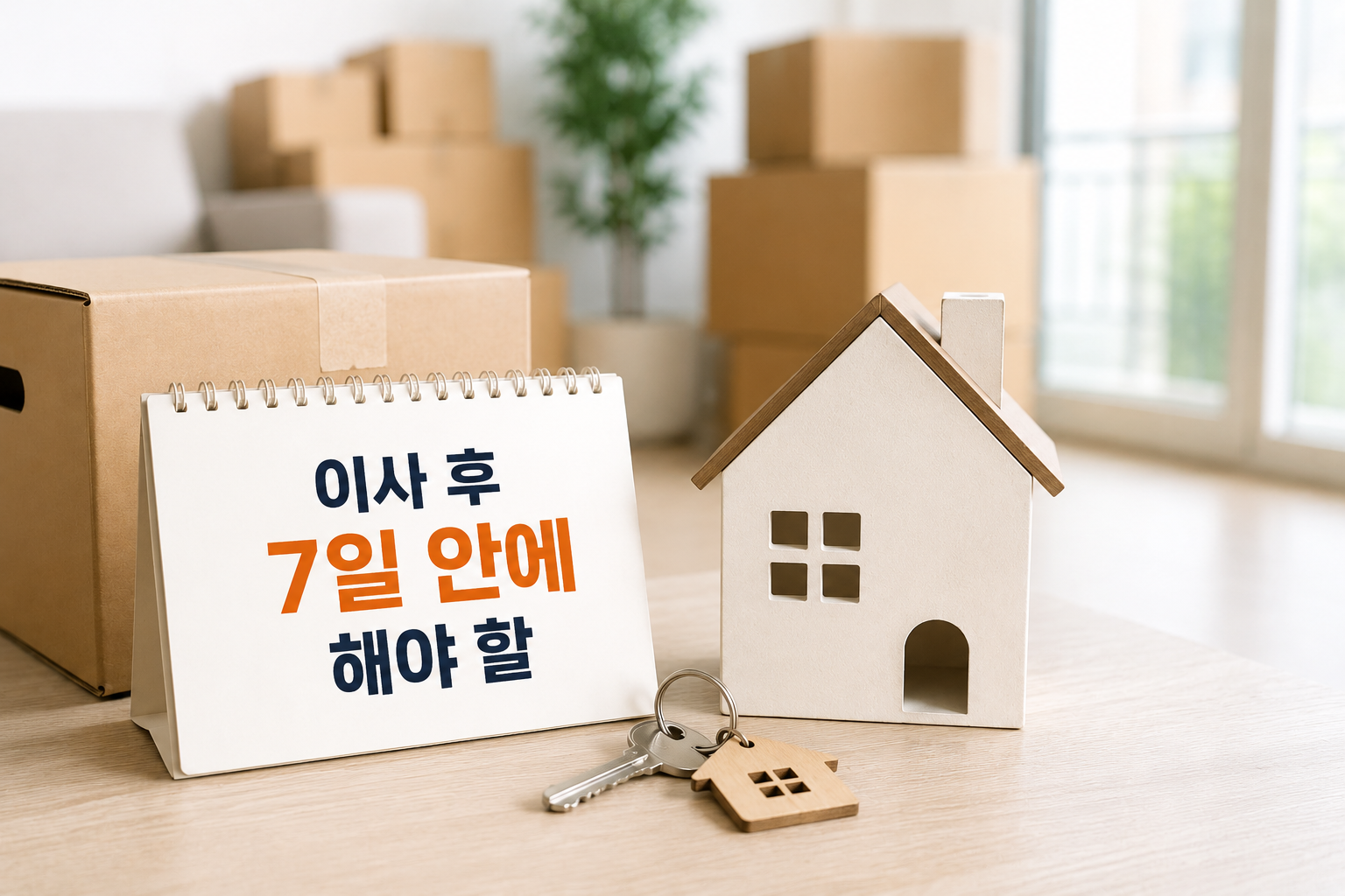 이사 후 7일 안에 해야 할 주소 변경 체크리스트 썸네일