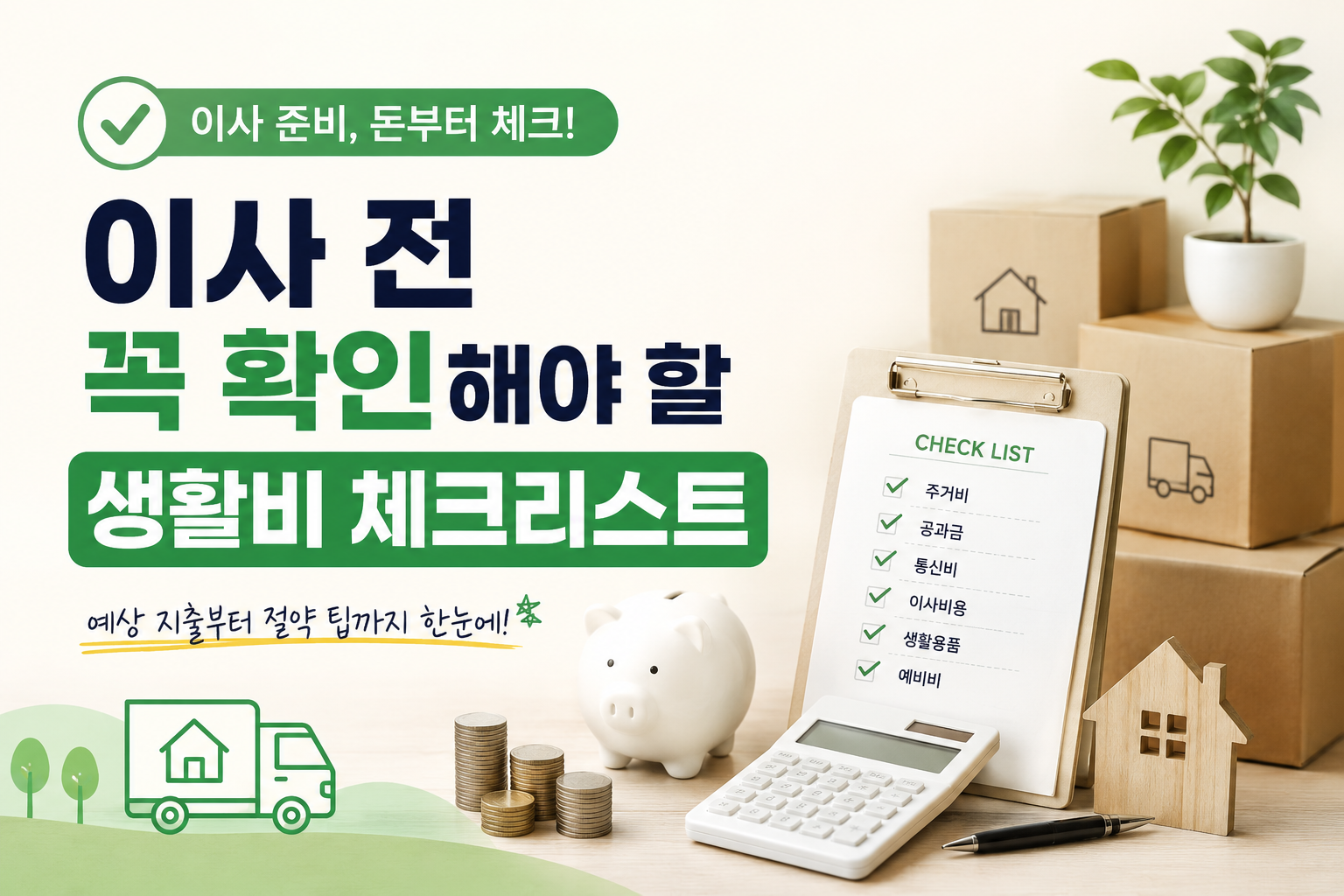이사 전 꼭 확인해야 할 생활비 체크리스트 썸네일